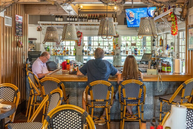 Marker Seven is a popular local seafood restaurant found in Five Points.