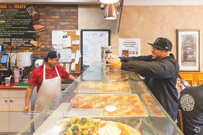 Mangia's Brick Oven Pizza & Pasta serves a mean slice in Middletown-Pelham Bay.
