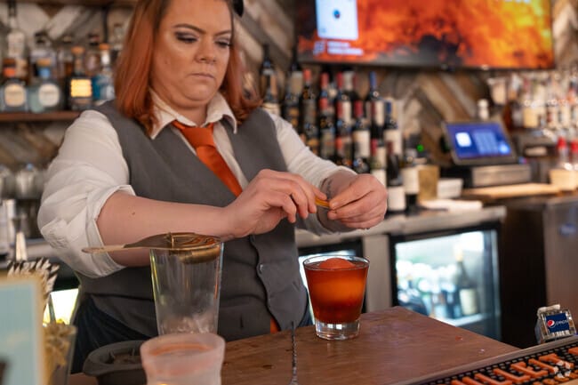 Stop by Fork & Barrel in Clifton for a libation and a meal.