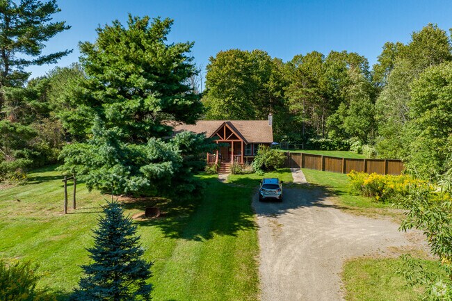 Danby homes are within arm’s reach of the area’s vast forests and recreation areas.