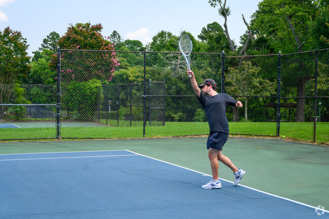 There are plenty of parks around Cofer where locals can play tennis.