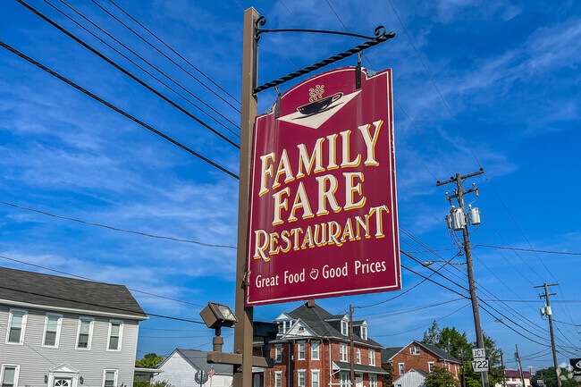 Family Fare Restaurant is a longtime local favorite.