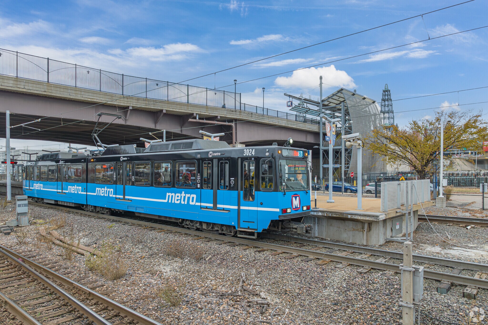 Taking the Metro will get residents downtown St. Louis in 20-30 minutes.