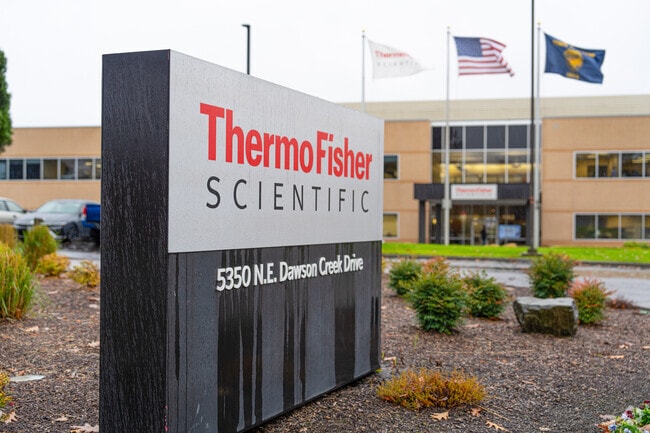 The Thermo Scientific electron microscopy Hillsboro facility is a major employer in the area.