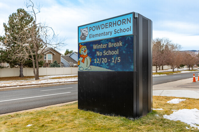 Powderhorn Elementary School in Littleton has achieved a score of B on Niche.com.
