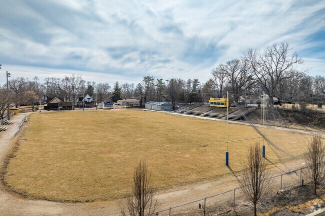 Schlarman Academy has a football team and other track and field sports they participate in.