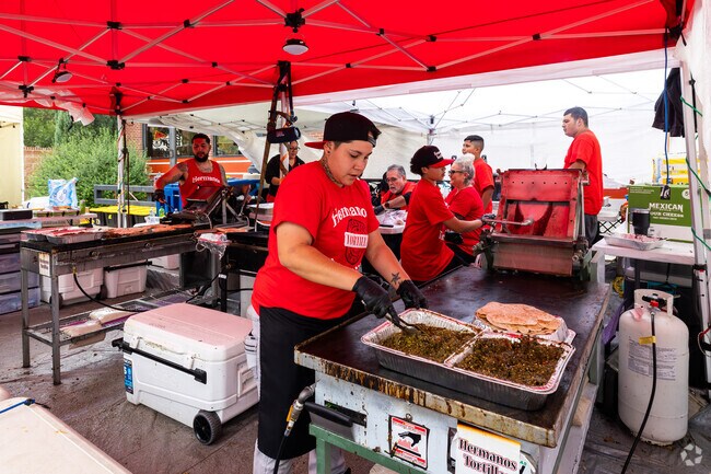 Try the famous Hermanos handmade tortillas at the Chile and Frijoles Festival.