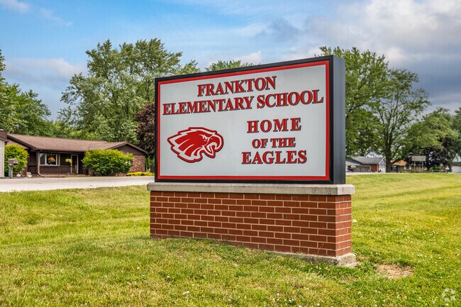 The Frankton Elementary School mascot is the Eagles.