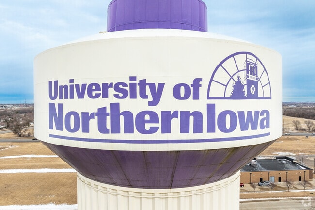 The University of Northern Iowa in Cedar Falls has around 9,000 students and 160 majors.