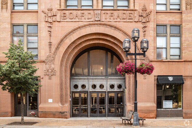 Board of Trade Lofts in Downtown Duluth has been recently renovated in Minnesota.