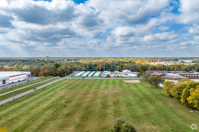 Mifflin Middle School in Bridgeview has plenty of greenspace for physical education.