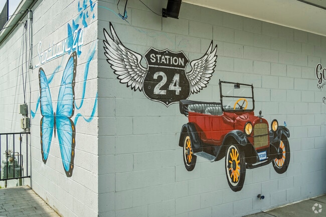 Downtown Flat Rock locals go to Station 24 for Halpern's Angus beef with fries.