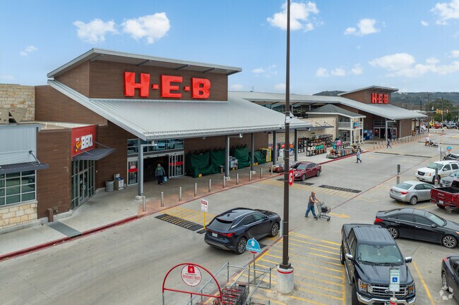 H-E-B Grocers, a famous grocery chain in Texas began it's story in Kerrville.