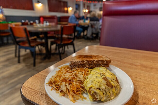 Dino's Restaurant in Riley has hearty breakfast options.