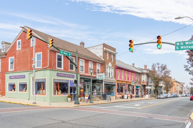Downtown Kutztown includes shops and restaurants loved by Maxatawny neighbors.
