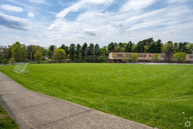 Rhema Christian School has a big multi-purpose field for their students.