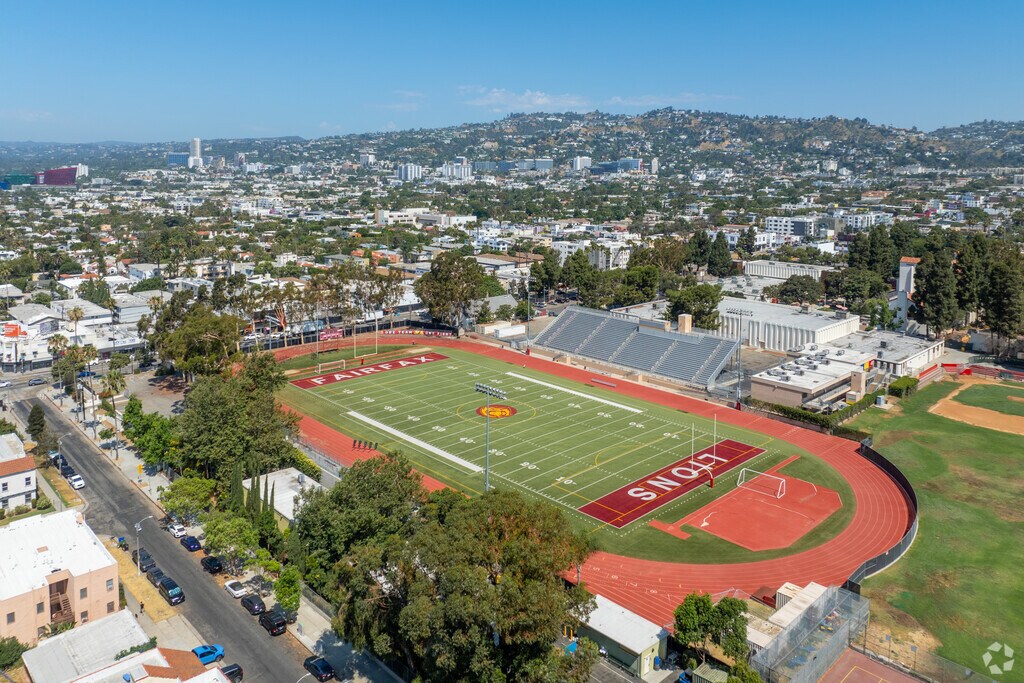 Fairfax High School serves grades 9-12.