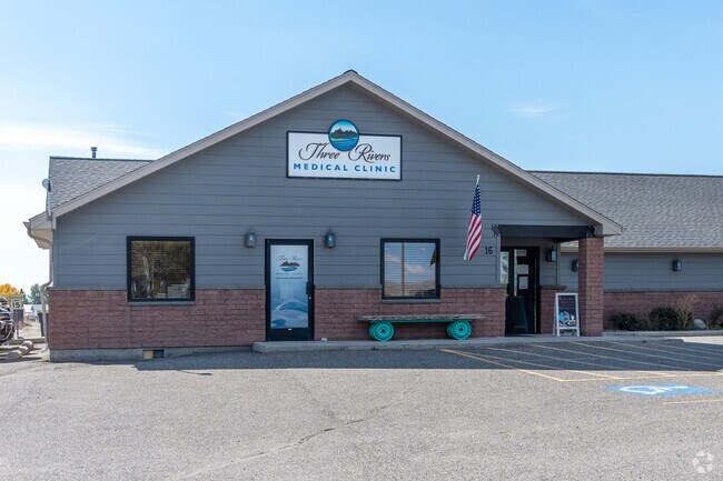 The nearest medical center is Three Rivers Clinic, about 7 miles away.