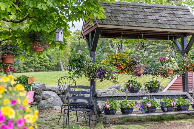 The city of Sudbury blooms with flowers as many homeowners enjoy landscaping.