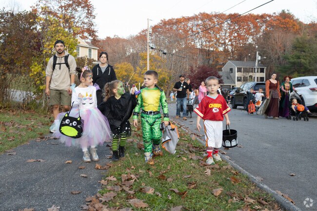 Cathedral Oaks near North Biddeford is a wildly popular destination for trick-or-treaters every year.