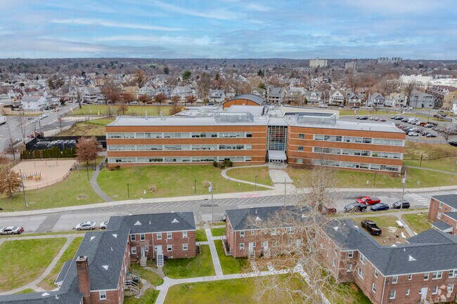 Geraldine W. Johnson School at 475 Lexington Avenue in Bridgeport, CT.
