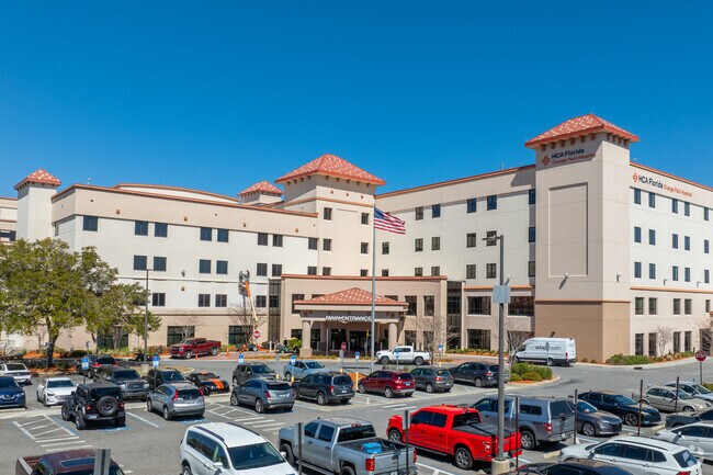 HCA Florida Orange Park hospital is conveniently located in the Bellair-Meadowbrook Terrace neighborhool.