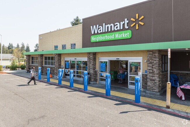 Shop for fresh produce and household goods at Walmart in Fourth Plain Village.