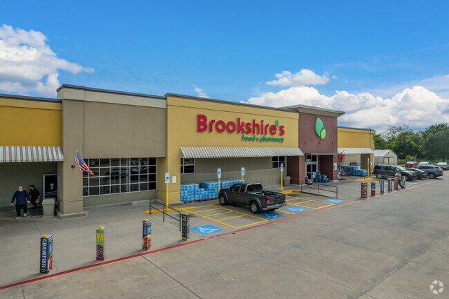 Brookshire's is the local grocery store and pharmacy in Commerce.