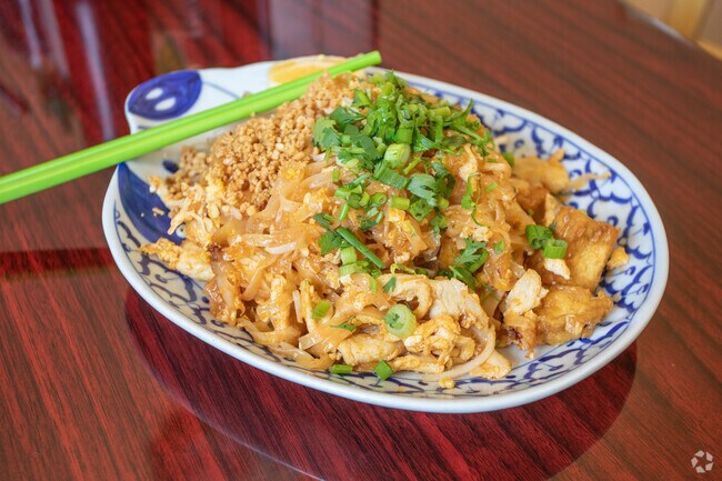 Vientian Café is well known for its amazing Pad Thai by Allendale residents.