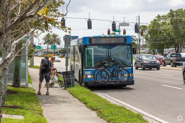 Public transportation is certainly an option in Greenbrook Estates.