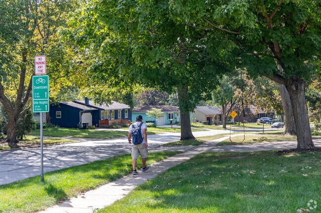 Eastside is a beautiful neighborhood built to be walkable and bikeable.