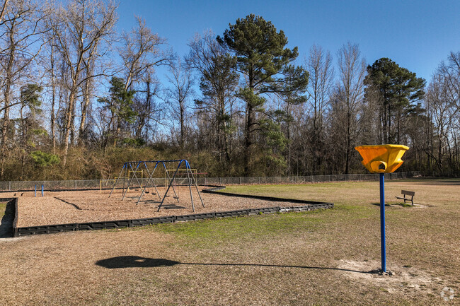 With its modern playground equipment, Hertford Grammar School ensures active play near Albemarle Plantation.