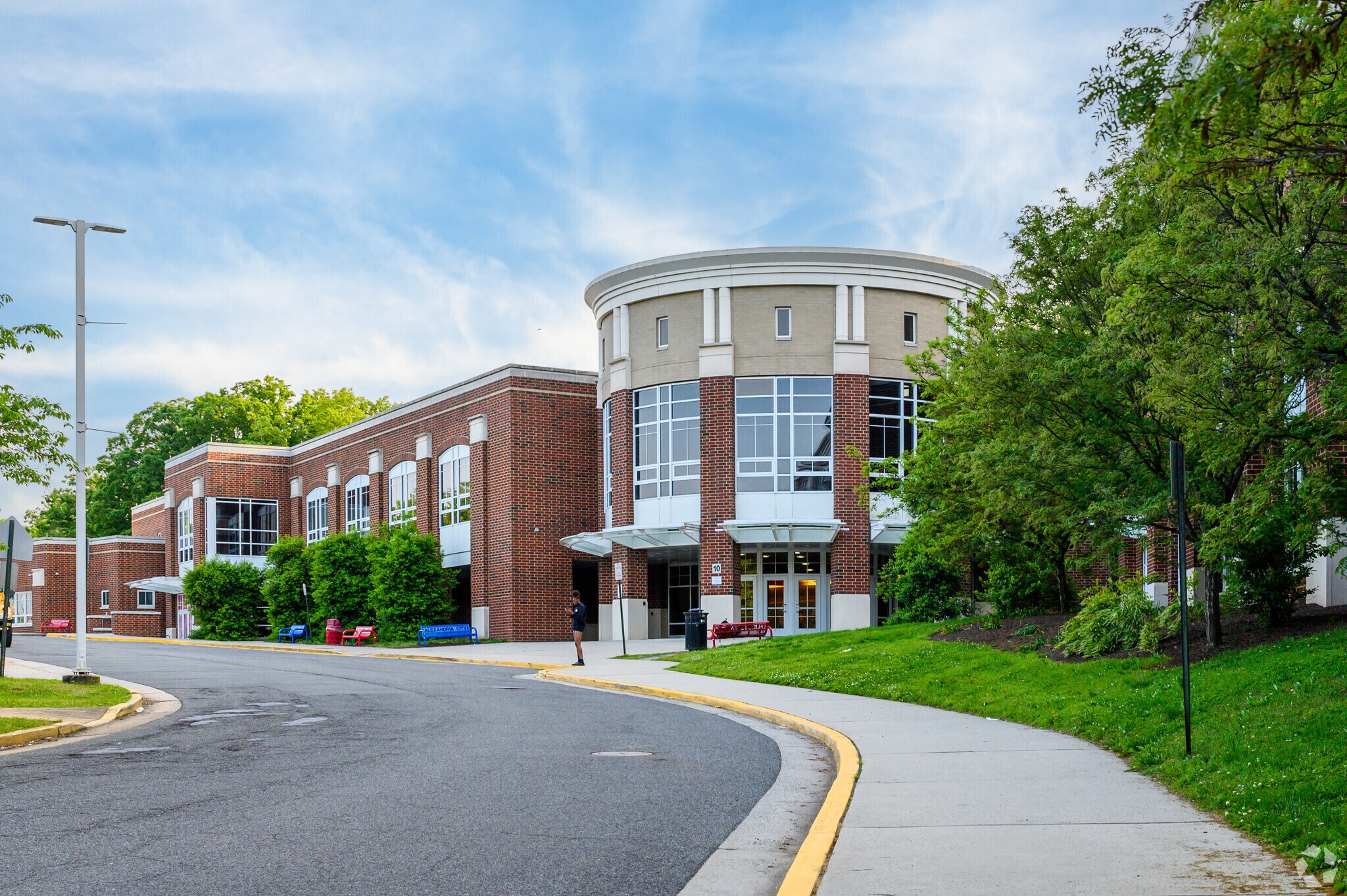 Alexandria City High School, home of the famous Titans football team, is located in Taylor Run.