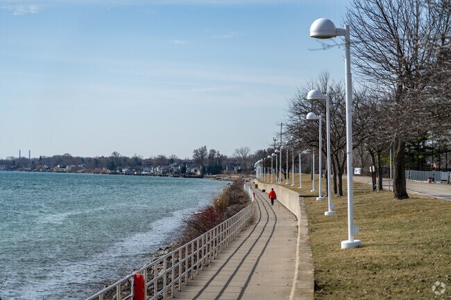 Enjoy beautiful views of the St. Clair River along the 9 mile long riverwalk in Marysville.