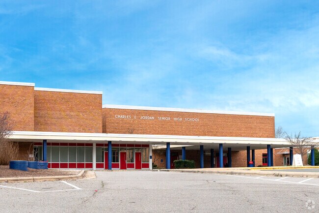 Jordan High School has just under 2000 students.