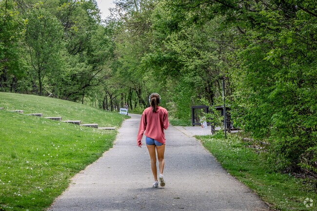 The Alan Creek Trail, only 1 mile from Framingham offers a paved path for outdoor enthusiasts.