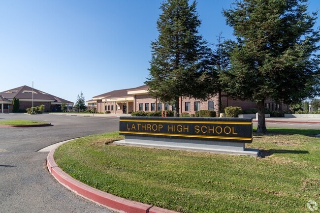 Lathrop High School serves students in the City of Lathrop.