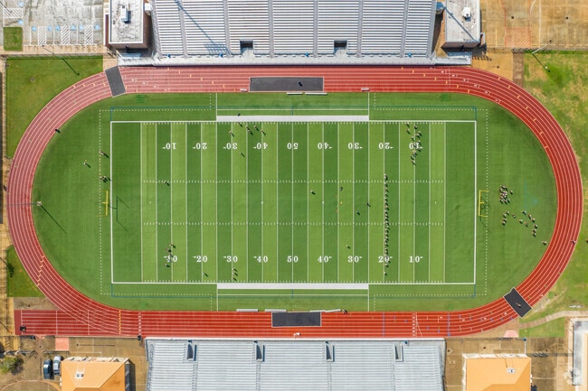 Alvin High School is home to the Yellowjackets football team, a 6A powerhouse.