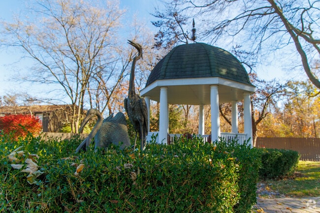 While visiting Josephine's Tea Room in Godfrey, you can see the beautiful property it sits on.