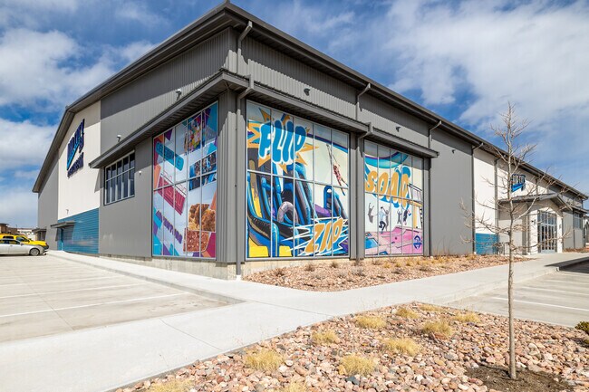 Air City 360 offers a variety of activities for all ages.  It's in the Northgate neighborhood.