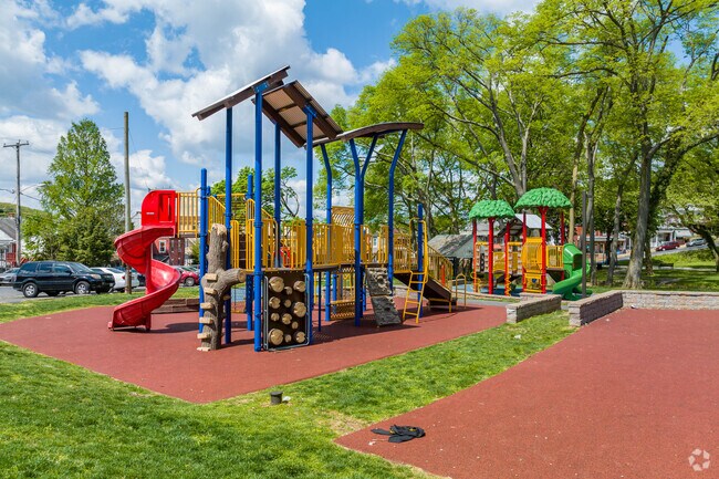 Have fun at the playground at Pendora Park.