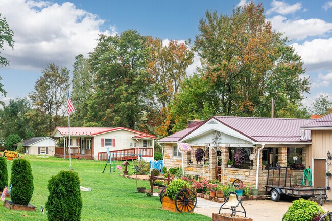 East Carroll locals decorate their homes and lawns with displays.