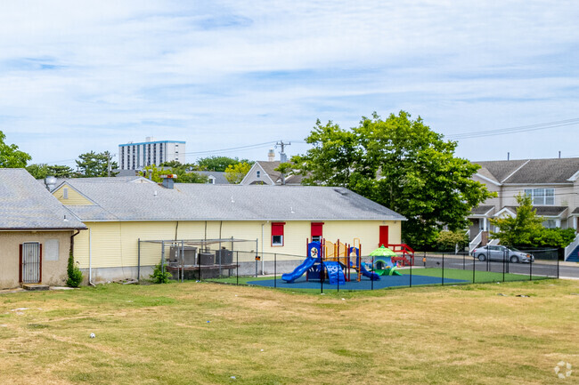 New Hope Christian Academy/Robinson Small Learning Center has a playground for youngsters.