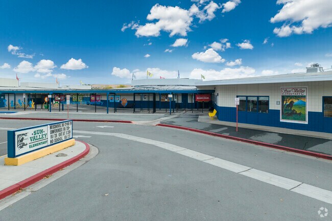 Kids often attend the Sun Valley Elementary School in Reno.