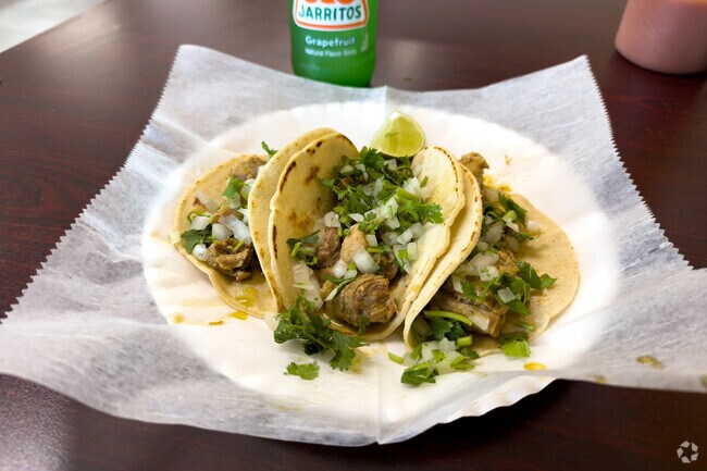 Enjoy some delicious tacos at Danny's Ice Cream and Mexican Grill in Deleon Springs.