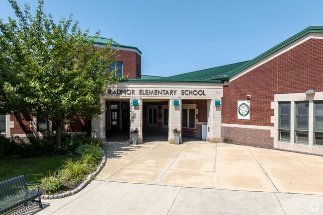 Radnor Elementary School serves young learners in a highly rated district.