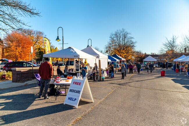 The Allen Park Farmers Market runs yearly from April to October.