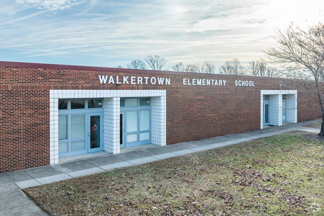Walkertown Elementary has a modern style.