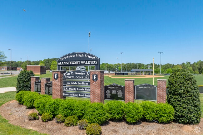 Forestview Highschool receives a C+ for clubs and activities on niche.com.