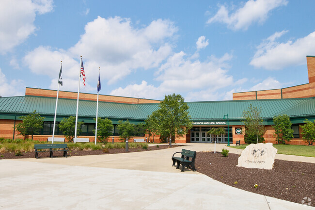 Pine-Richland High School is proud to be the home of the Rams.